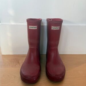 Hunter Classic Red Waterproof Boots